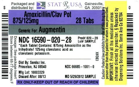 AMOXICILLIN AND CLAVULANATE POTASSIUM